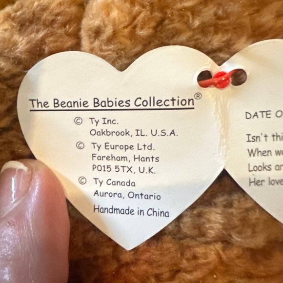 Ty Beanie Baby: Beak the Kiwi Bird | Stuffed Animal | MWMT - Picture 6 of 9